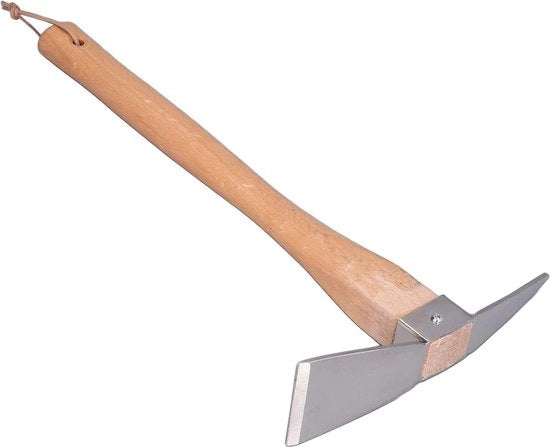 Houweel in acciaio inossidabile per giardinaggio di vaso e giardinaggio di cortile.