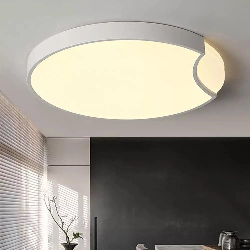 Trade Shop - Plafoniera Led Cerchio 34w Soffitto Circolare Bianco Moderno Luce Naturale 50132 -
