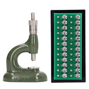 Set di riparazione orologeria - Lega di alluminio - 48 pezzi - Disassemblaggio e pressaggi - Adatto per orologi - Formato compatto