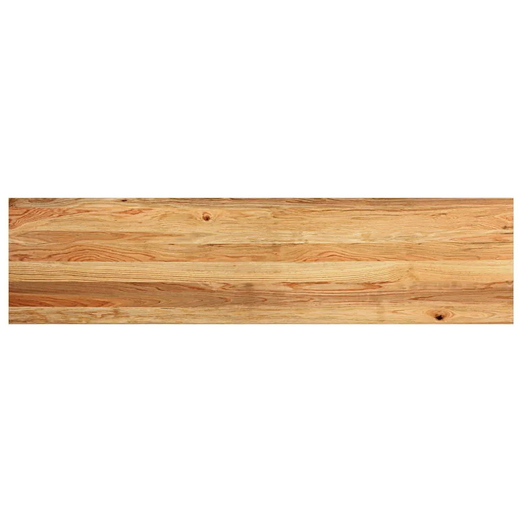 Davanzali 2 pz Marrone Chiaro 160x40x2 cm Legno Massello Rovere 4009164