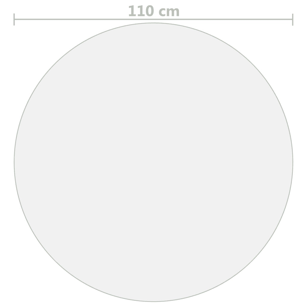 Protezione Tavolo Trasparente Ø 110 cm 1,6 mm in PVC 288253