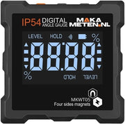 Hellingmetro Digitale con Precisione di 0,1° - Display LCD chiaro e Forte Magnete