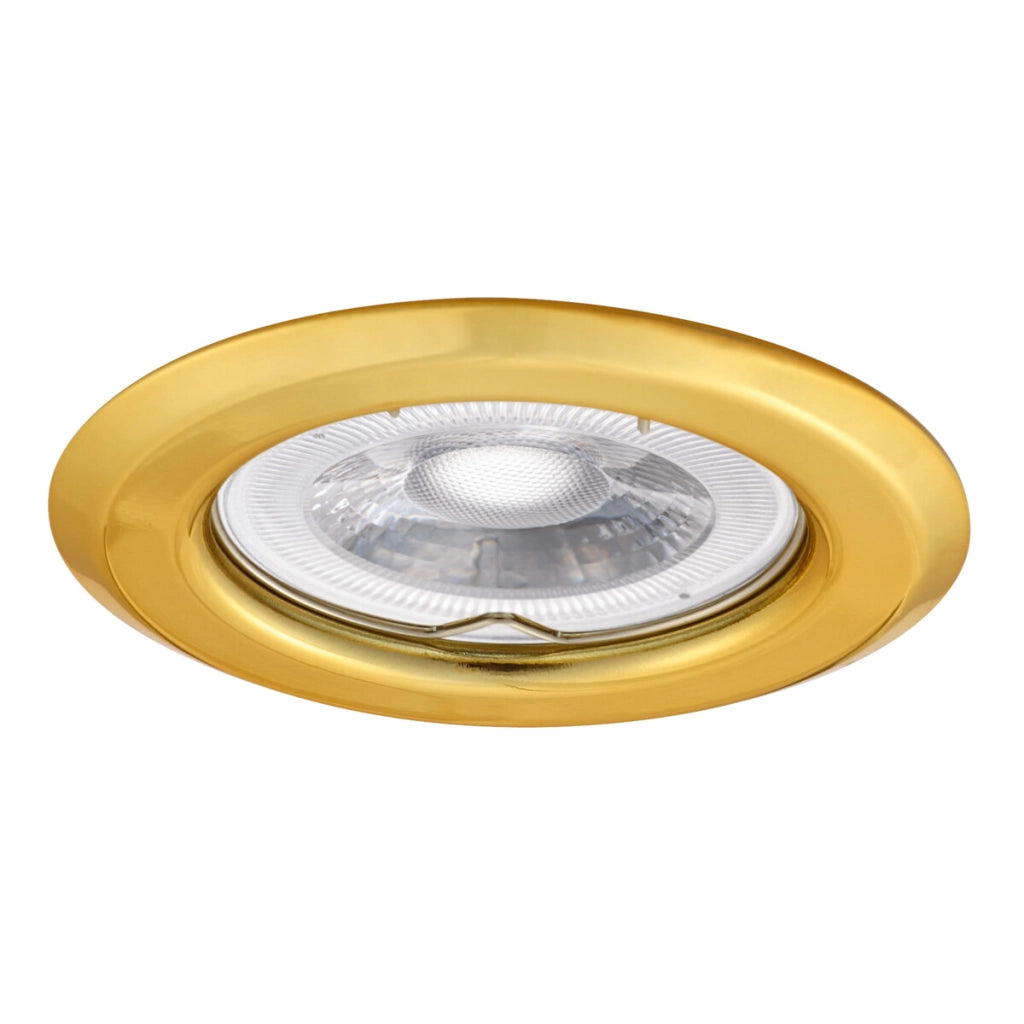 Faretto da incasso soffitto Kanlux Argus II oro GU10
