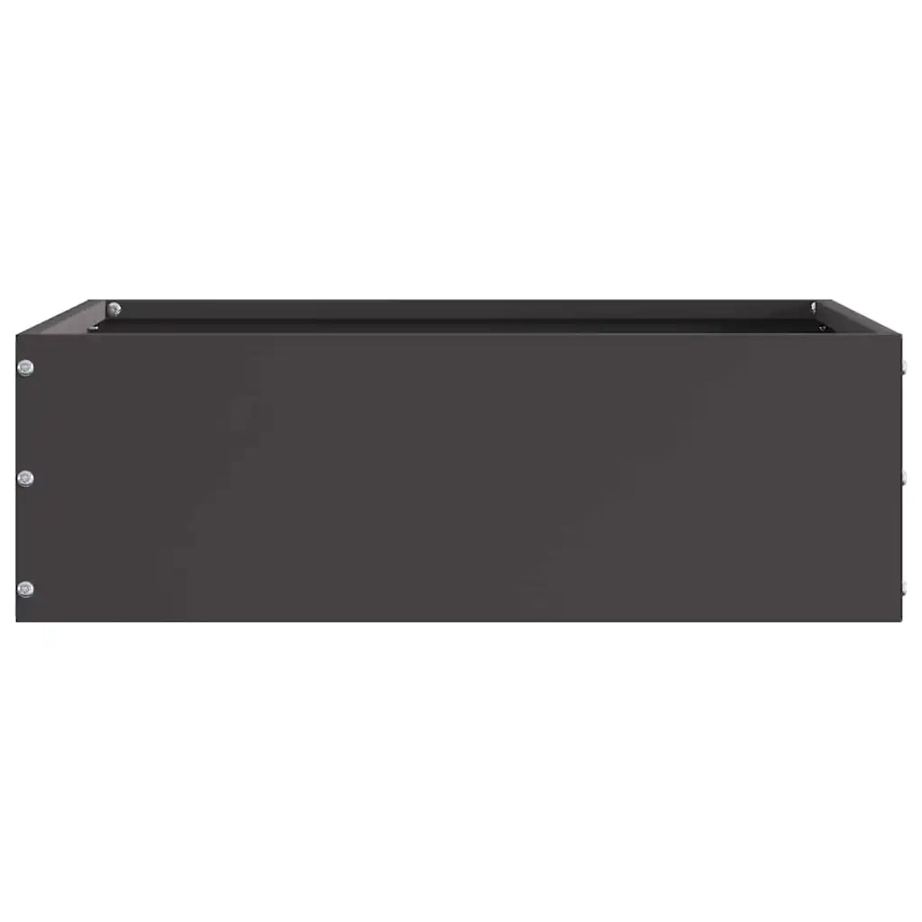 Bordura per Prato Nero 40 x 40 x 13 cm Acciaio 874702