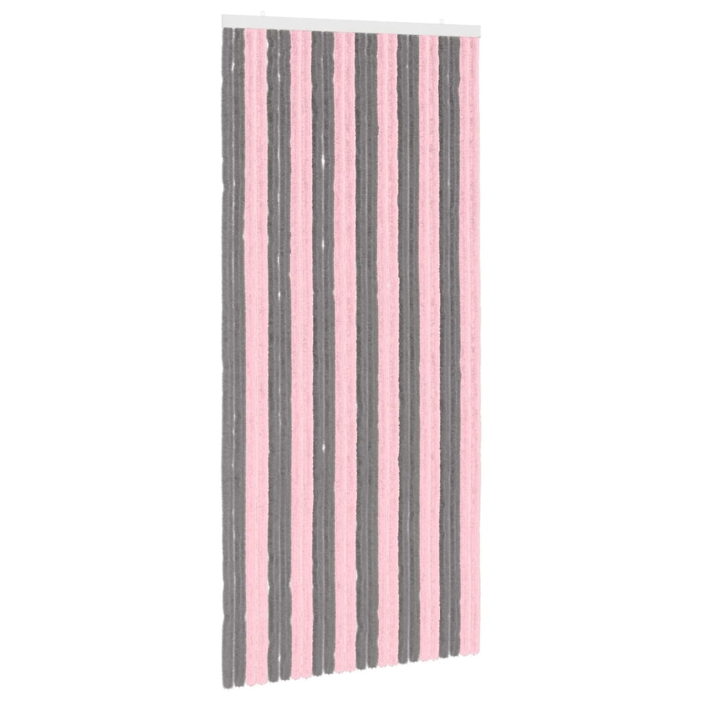 Tenda per insetti in chenille Grigio Argento e Rosa 42034442