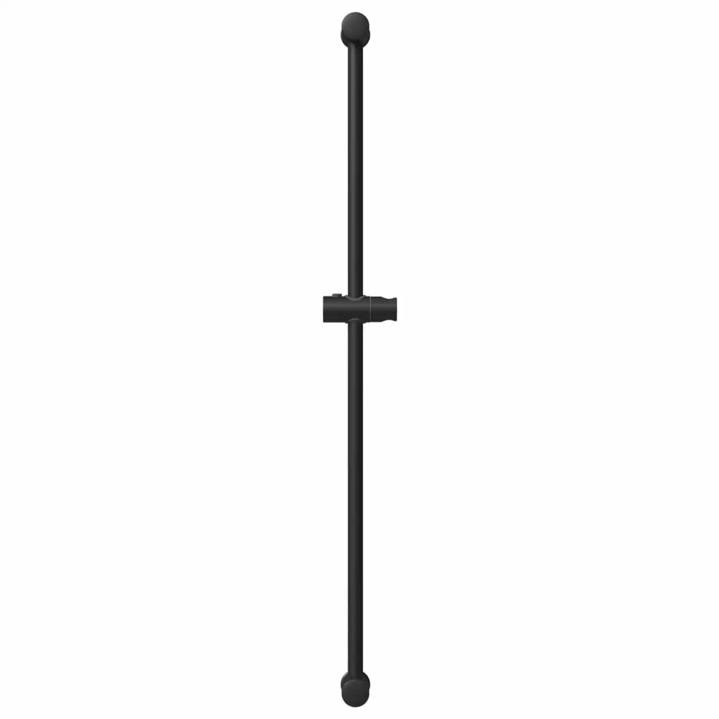 Supporto per Testa di Doccia Nero 101 cm Acciaio Inox CFW7147360