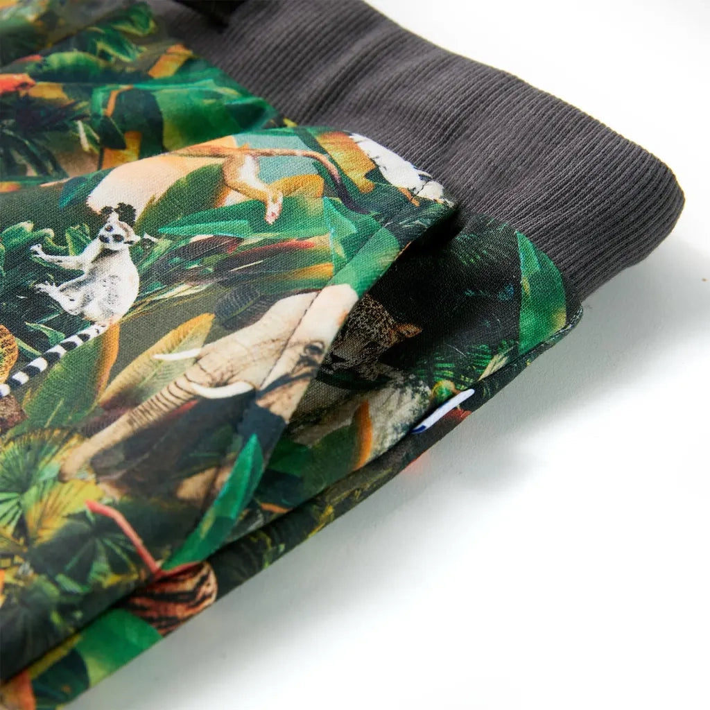 Pantaloncini per Bambini con Coulisse Petrolio Antico 104 12025