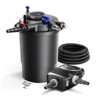 Set per laghetti Filtro CPF-30000 60000l 55W UVC Pompa NEO12000 Tubo