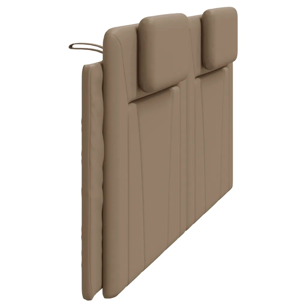 Cuscino Testiera Viana Cappuccino 200 cm in Similpelle 374818