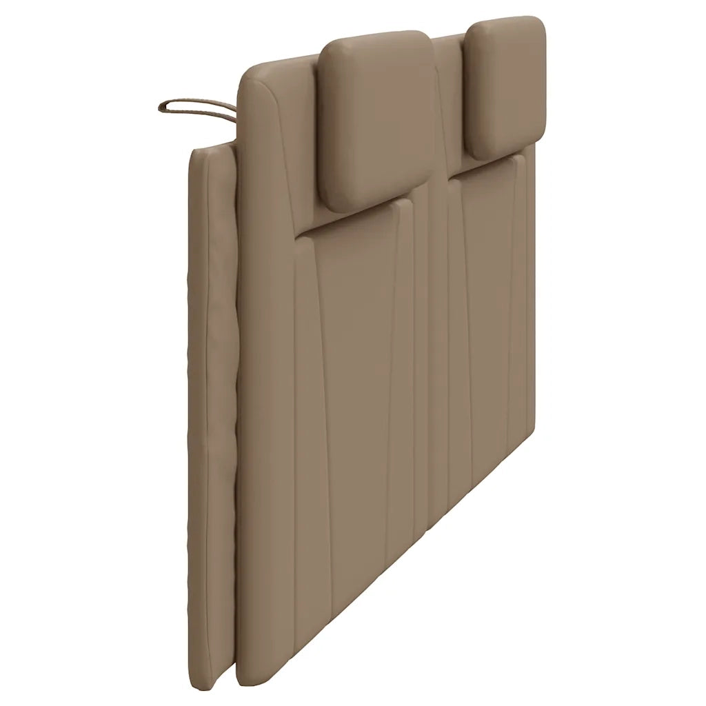 Cuscino Testiera Viana Cappuccino 200 cm in Similpelle 374818