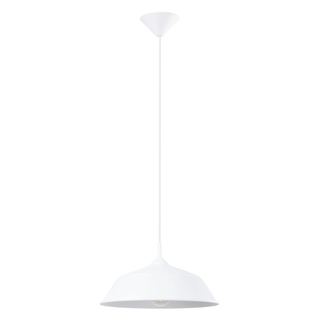 Lampada a sospensione FRIKA bianco