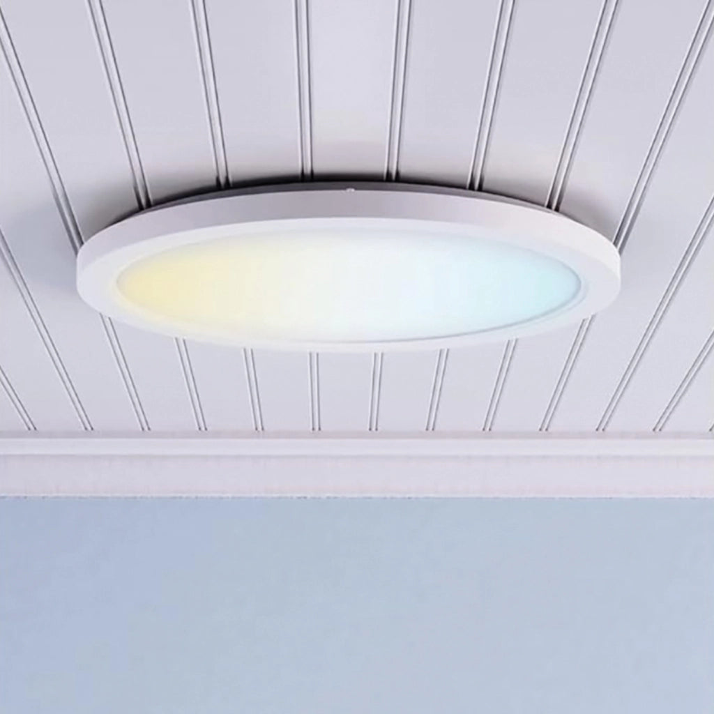 Alcapower Plafoniera LED Wi-Fi CCT RGB 18W 1600lm Smart Home Tuya IP54 300mm: la soluzione d'illuminazione versatile e moderna per ogni interno
