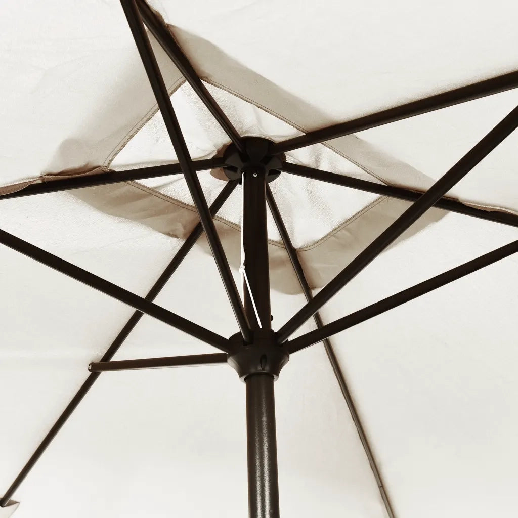 Parasole rettangolare 200 x 300 cm Bianco sabbia cod mxl 9014