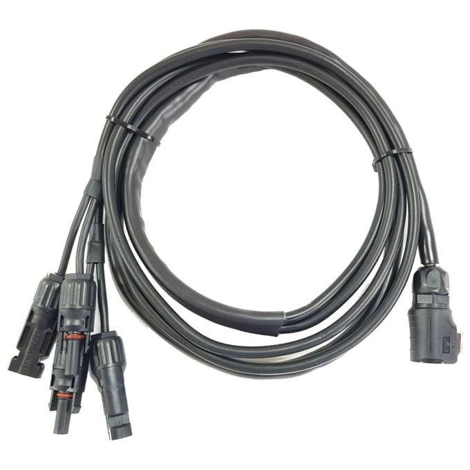 BandW EC-MC4-Y BandW Energy Case Connect Cavo di Connessione Y per Due Pannelli Solari 2 m colore Nero