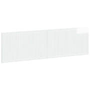 Testiera da Muro EDE Bianco Lucido Legno ingegnerizzato 896059