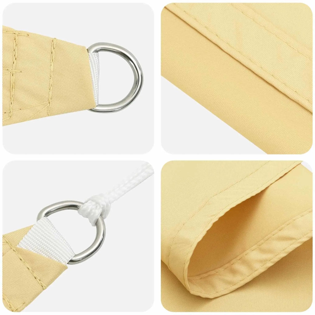 Vela da ombra solare Sabbia 6 x 2 m 100% Poliestere Oxford 42031002