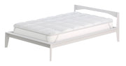 Topper 1 Piazza e Mezzo Trapuntato 300 gr/mq con Elastici Fancy Bianco