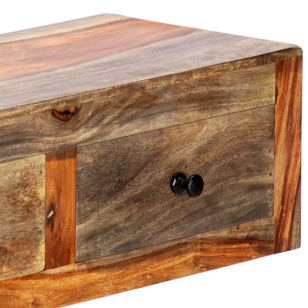 Tavolo Consolle da Parete 100x25x20 cm in Massello di Acacia 247749