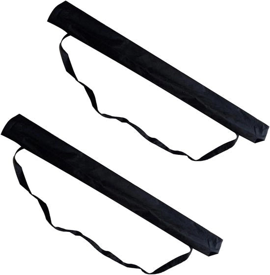 Parasolhoes Acquatici | Protezione per Parasole | Set a 2 Pezzi | 60 cm x 8 cm | Nero