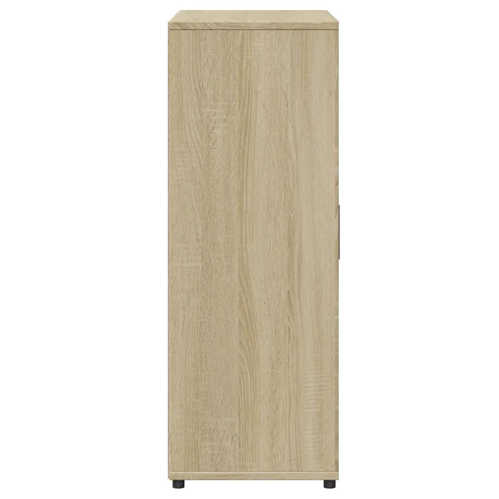 Credenze 2 pz Rovere Sonoma 60x31x84 cm in Legno Multistrato
