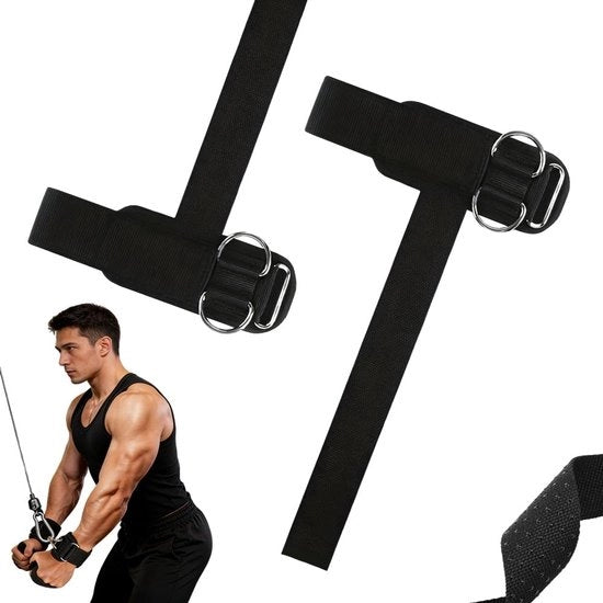 Strisce di allenamento per palestra con anello di sicurezza, supporto al polso, strisce per allenamento a circuito per uomo