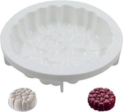 Forma di cuore per torte in silicone - Grande forma di mousse a cuore per cioccolato, gelato, ghiaccio, torte bianche 21 x 21 x 45 cm