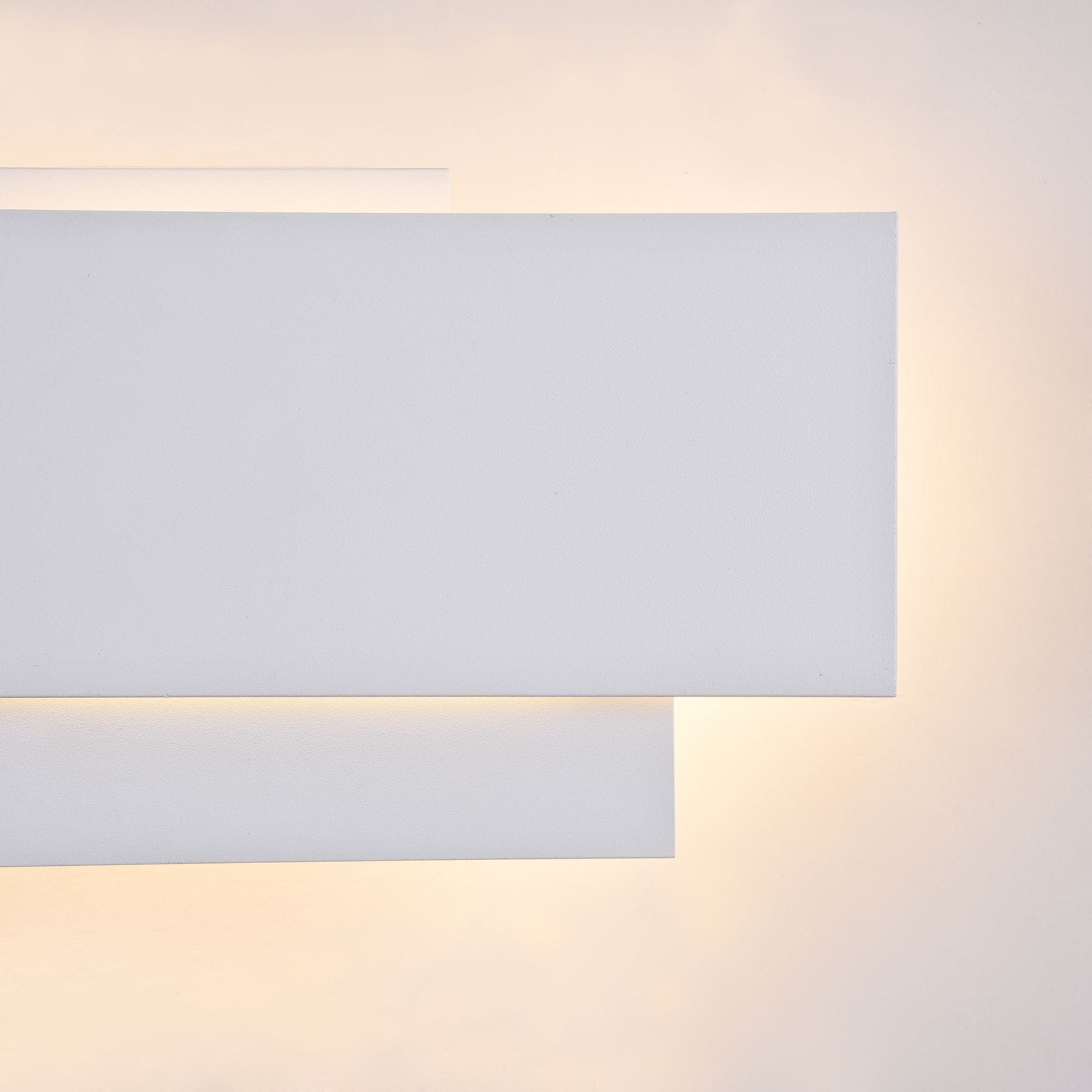 Lampada da parete Ceiling & Wall in Metallo Trame Bianco