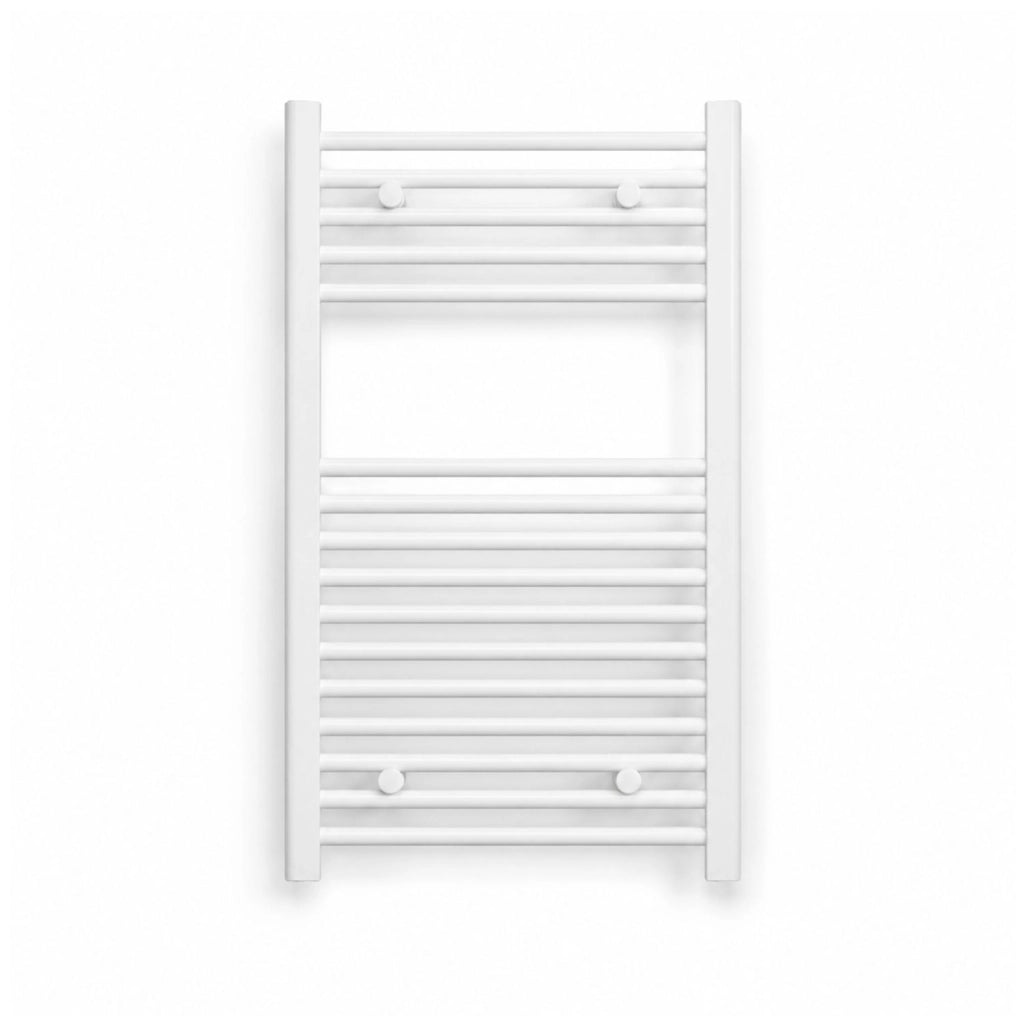 Termoarredo bianco in acciaio scaldasalviette per bagno elegante *** misure h770xl500xi450 16 tubi, pezzi 1