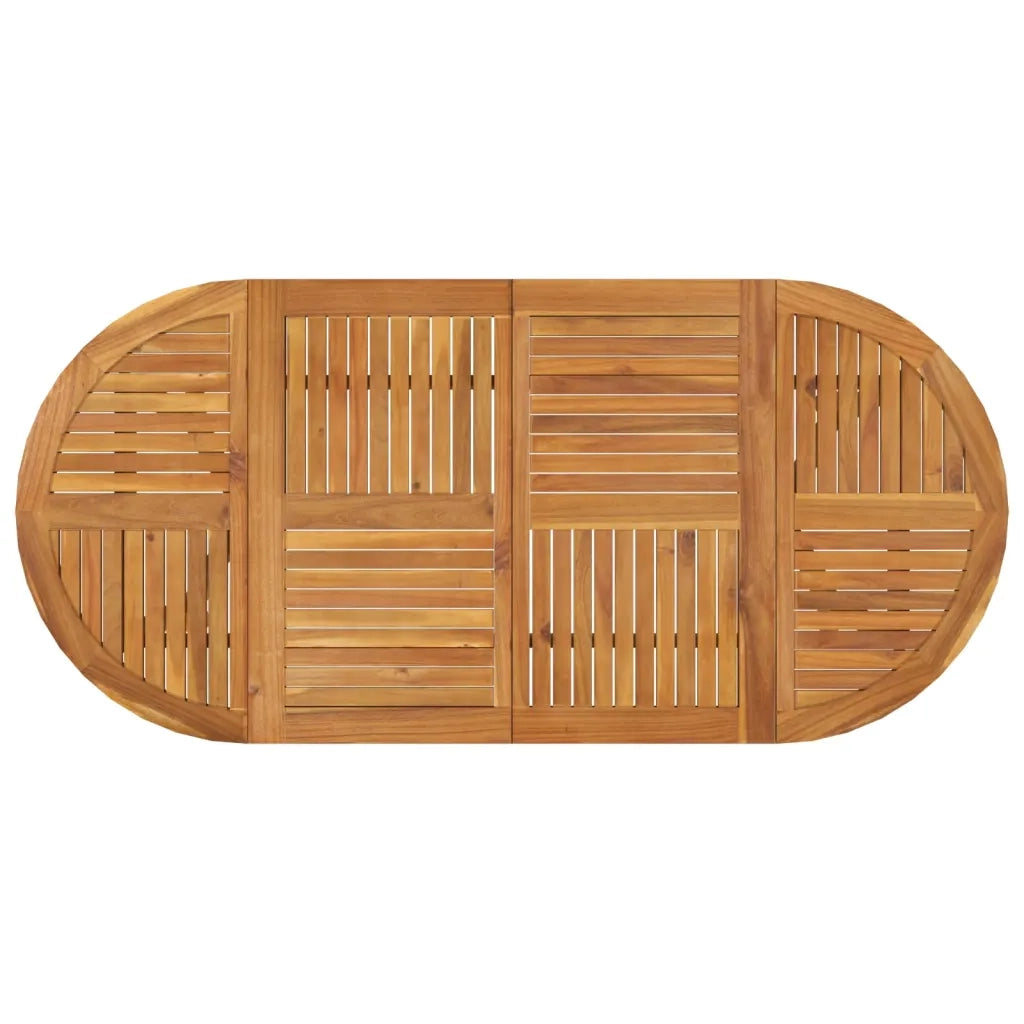 Tavolo da Giardino 200x90x75 cm Legno Massello di Acacia 363307