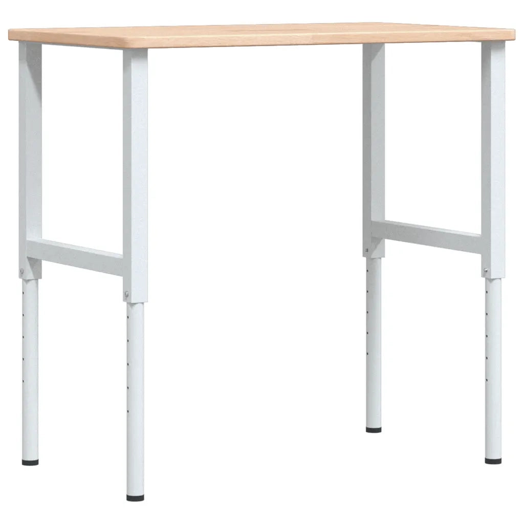 Banco da Lavoro 100x60x(71,5-98) cm Legno Rovere Rettangolare 3309700