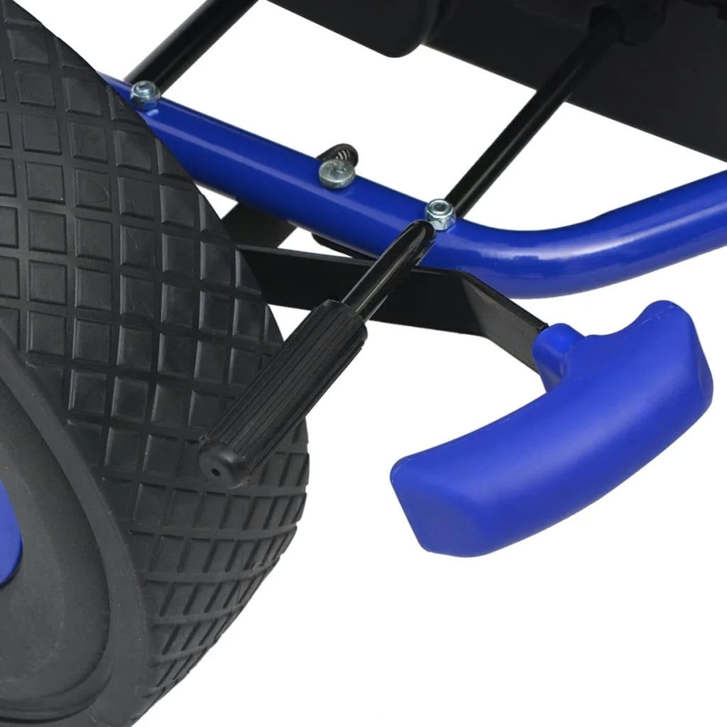 Go-kart a pedali con sedile regolabile blu 02_0005259