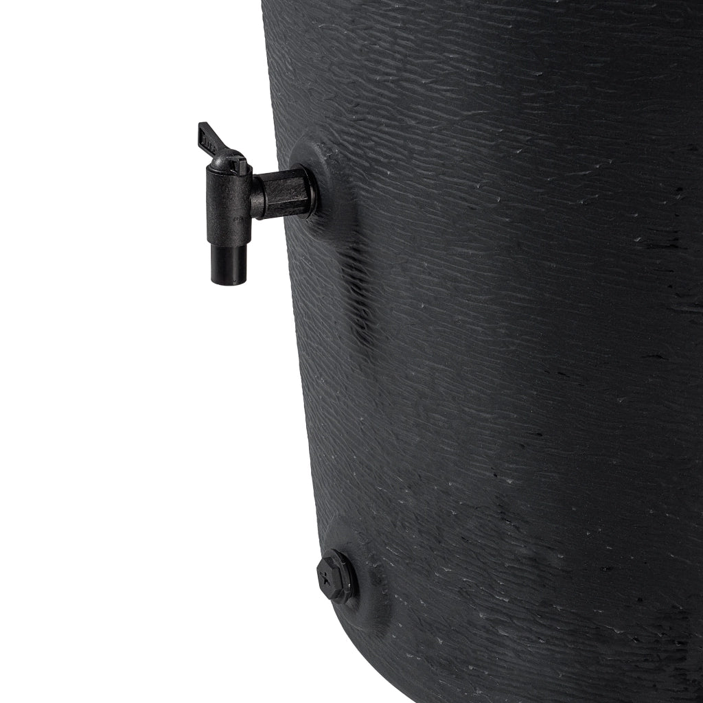 Serbatoio per acqua piovana KADAX da 270 litri, contenitore per acqua, kit di collegamento, rubinetto