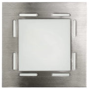 Plafoniera Candellux Techno quadrata nichel G9 14cm