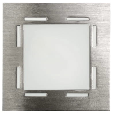 Plafoniera Candellux Techno quadrata nichel G9 14cm
