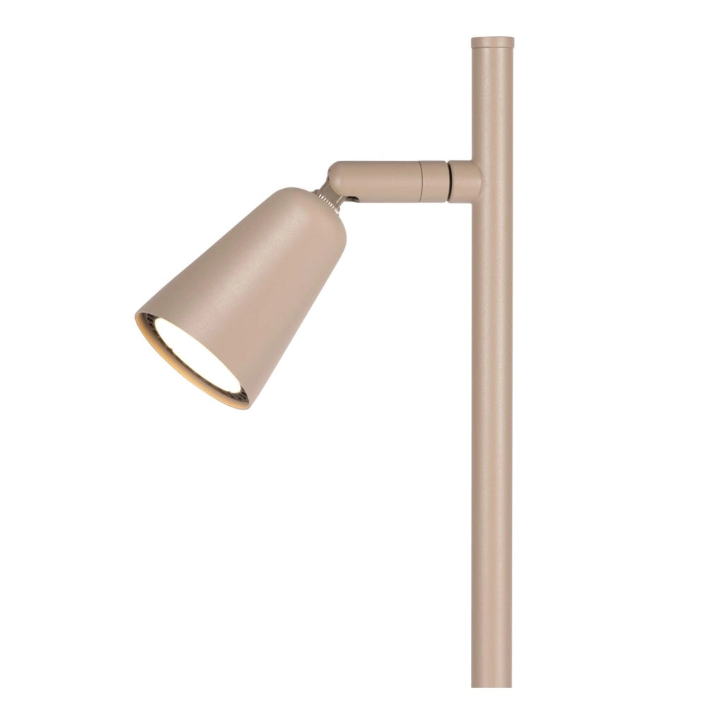 Lampada da terra TIANA 2 luci GU10 taupe Lucide