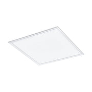 Plafoniera Moderna Salobrena-Z Alluminio Bianco Luce Led Integrato 21,5W