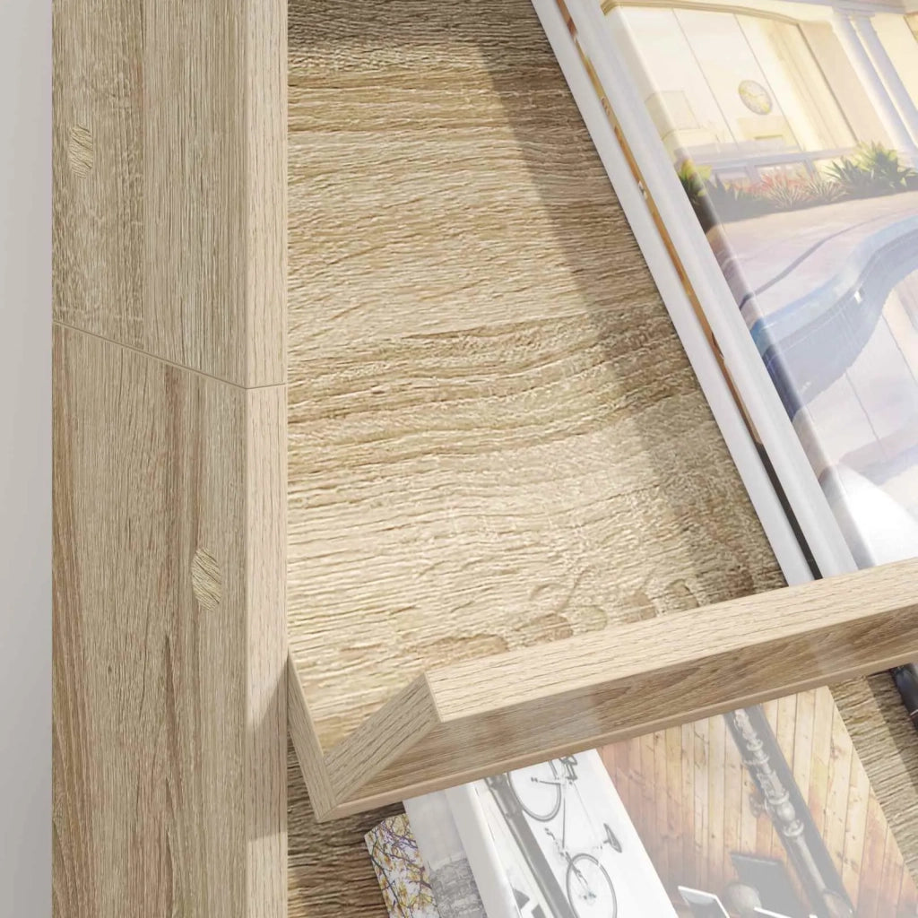 Scaffale per riviste Rovere Sonoma 70 x 41 x 126 cm CFW9361490