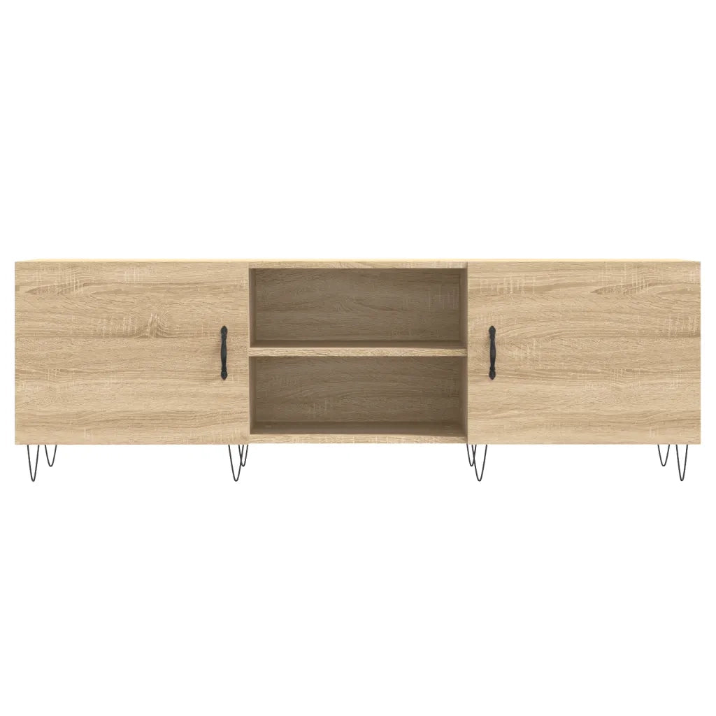 Mobile Porta TV Rovere Sonoma 150x30x50 cm in Legno Multistrato 829095
