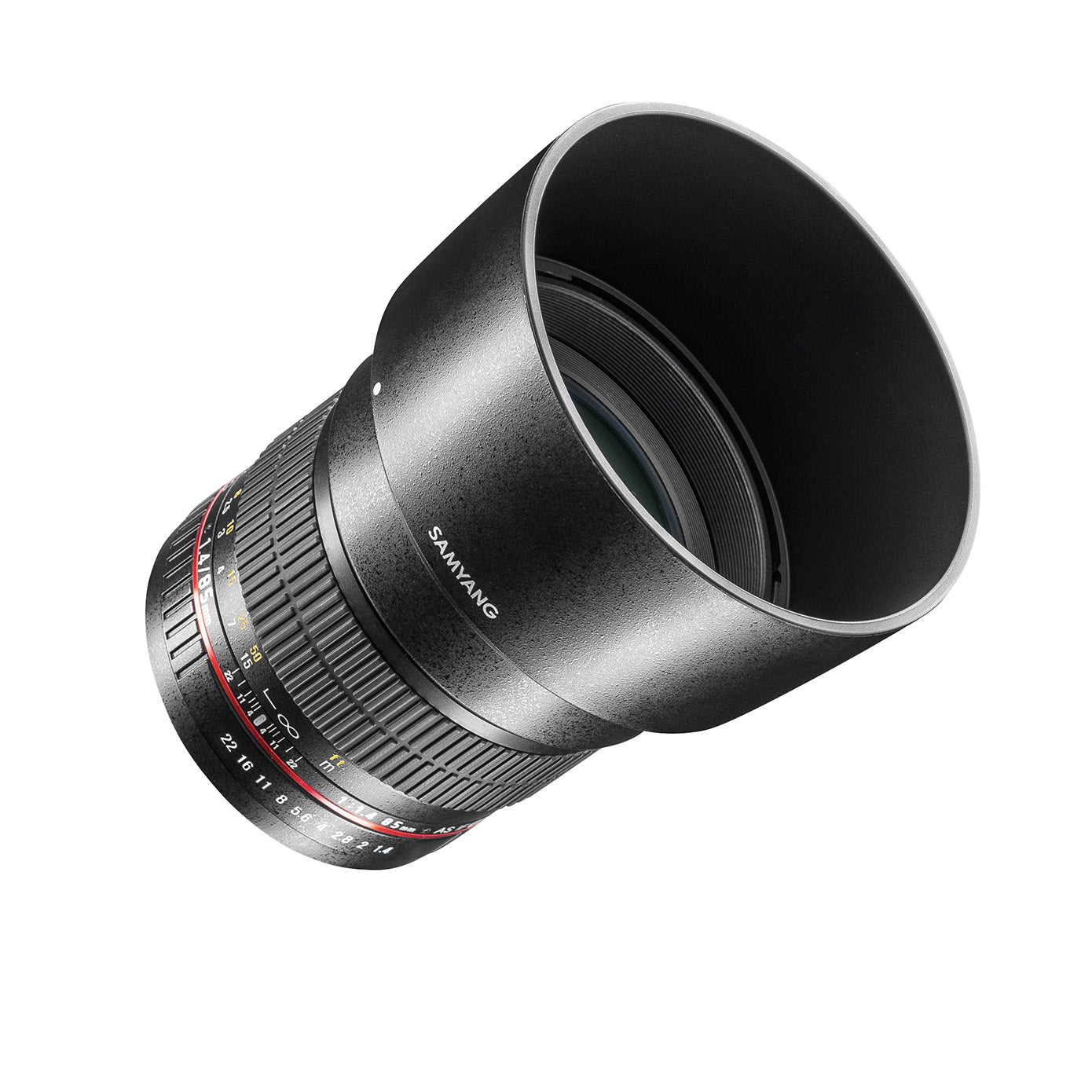 Obiettivo fotografico MF 85mm F1.4 AS IF UMC compatibile con Pentax K – intensità luminosa per full-frame e APS-C – focus manuale, Bokeh morbido – con custodia