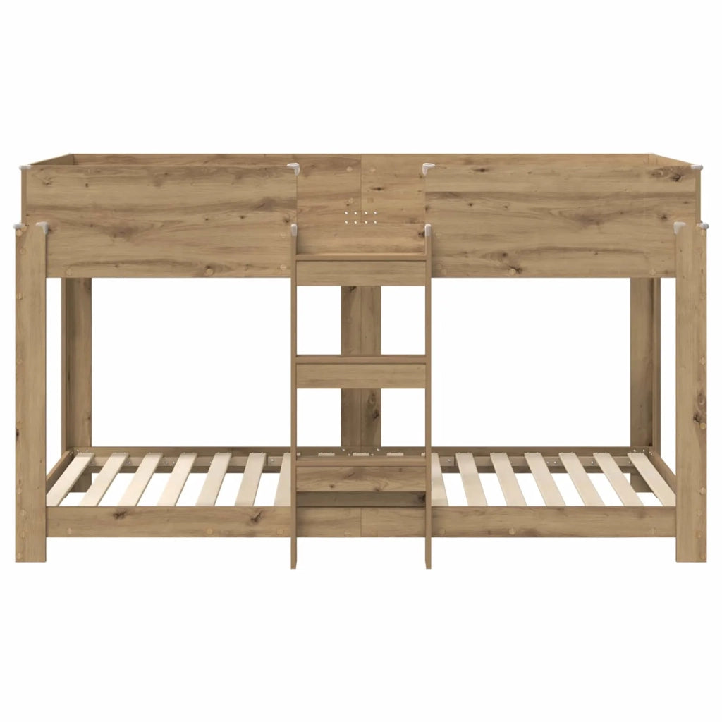 Letto a Castello per Bambini Rovere artigianale 100 x 200 cm 3410514