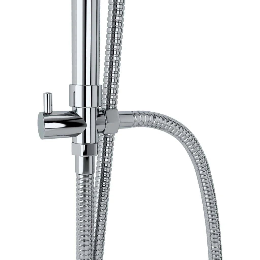 Set doccia da bagno con due soffioni e doccetta in acciaio inox 02_0003786