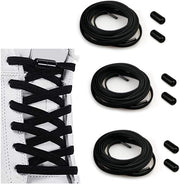 Cinture per Scarpe Elastiche con Ganci Metallici - Cinture di Ricambio per Bambini e Adulti - Senza Nodi di Cravatta