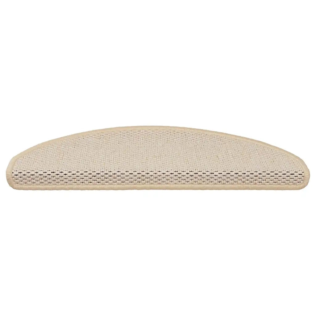 Tappeti Autoadesivi Scale Aspetto Sisal 30pz 65x21x4 cm Berbero