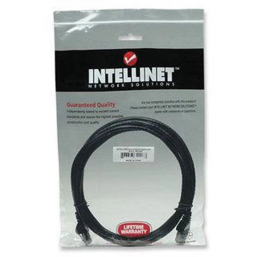 Cavo di rete Patch in Rame Cat. 6A Nero UTP 50m