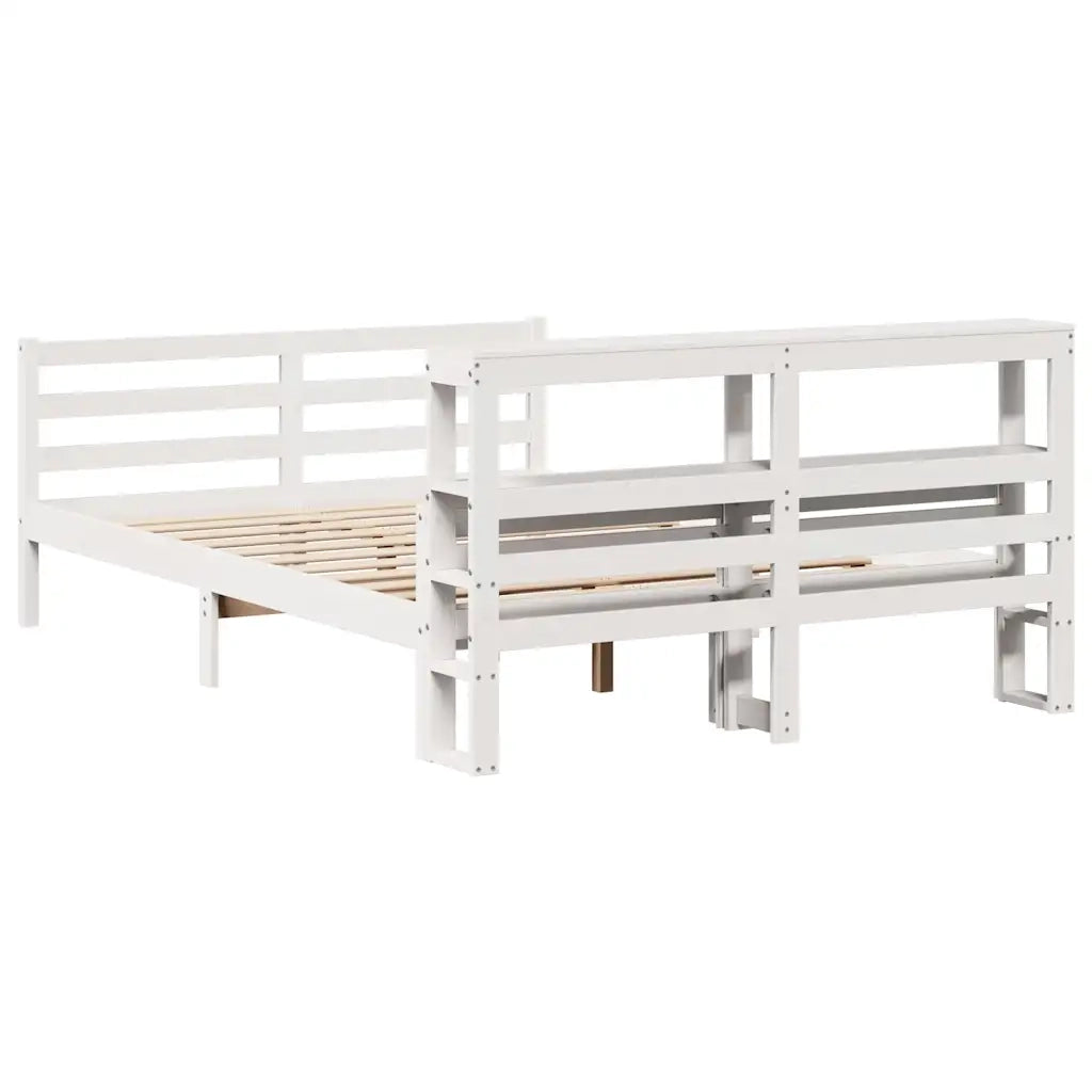 vidaXL Giroletto con Testiera 160x200 cm in Legno Massello di Pino