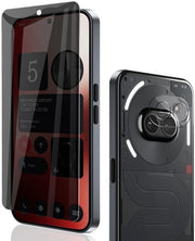 Protettore schermo 9H di durezza - Protezione display - Copertura obiettivo - Anti-spy - Compatibile con Nothing Phone (2A) - 35° privacy