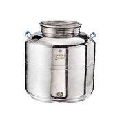 CONTENITORE ACCIAIO INOX PER USO ALIMENTI SANSONE- lt. 25- FF- pezzi 1