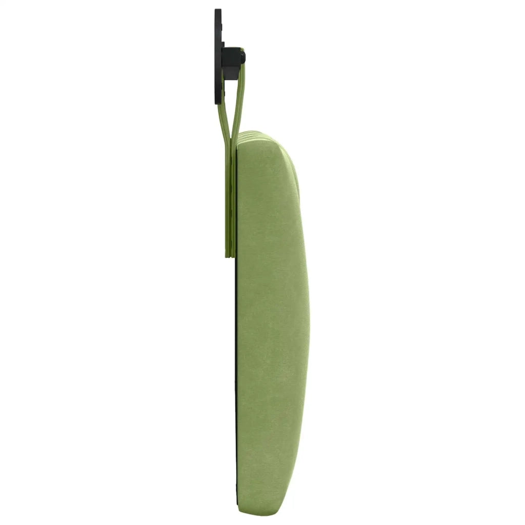 Testiera sospesa Con luce LED Verde chiaro Velluto