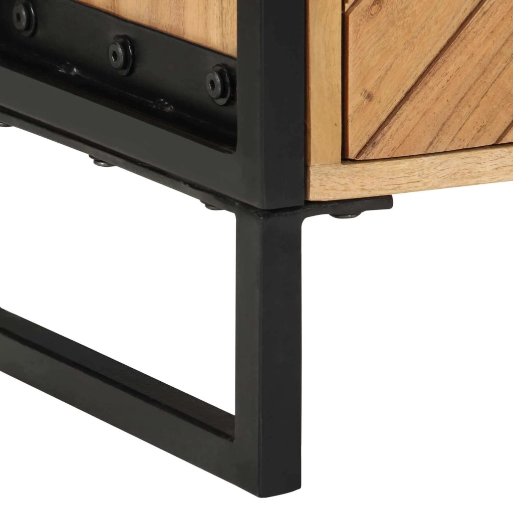 Comodino Marrone 40 x 30 x 50 cm 374104