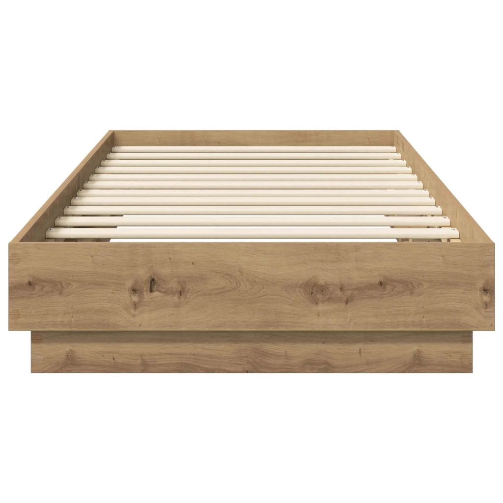 Struttura letto a pavimento-Giroletto Rovere Artigianale 80 x 200 cm 700236